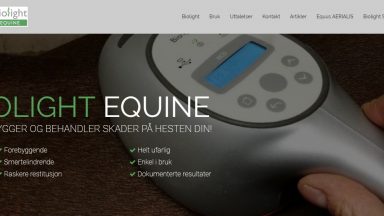 Biolight Equine – webdesign portfolio Biolight Equine - webdesign portfolio