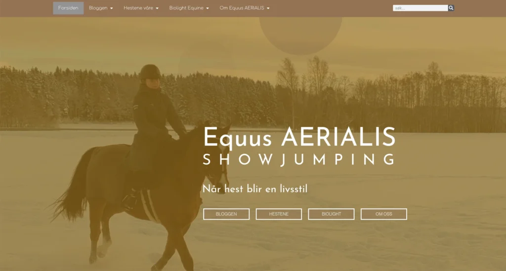 Equus AERIALIS - Website